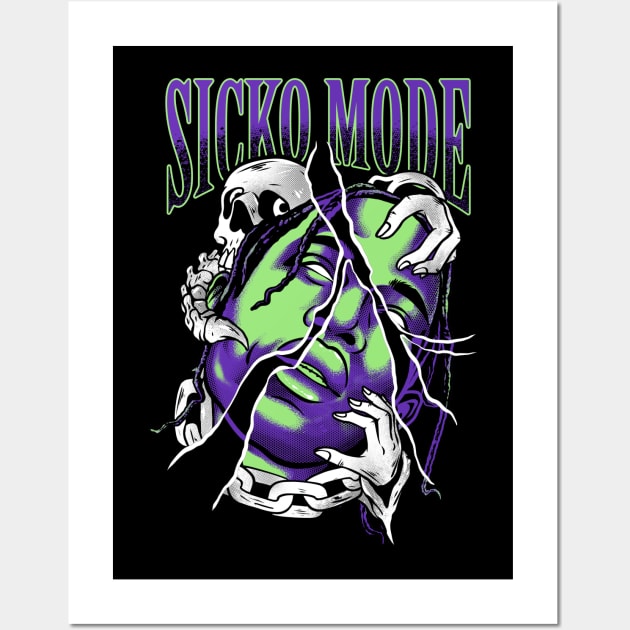 Sicko Mode 90s Wall Art by S.Y.A